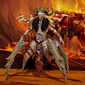 Modern game character Diablo character 3d model