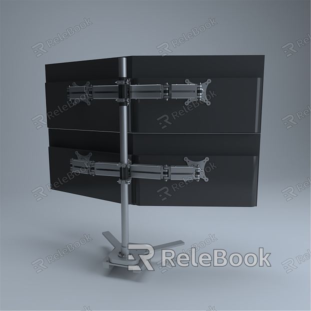 Modern stand monitor stand model