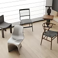 Modern Single Chair Designs With Wooden Metal Frames And Ergonomic Comfortable Seats