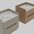 Modern Beige Chest of Drawers with Sleek Drawer Design and Marble Top