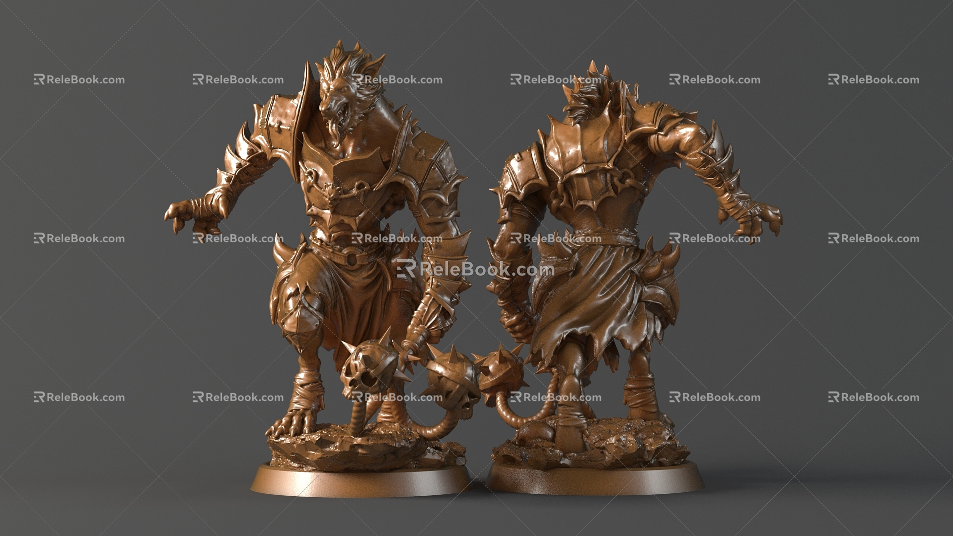 Werewolf Monster 3d model