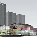 Modern Commercial Building Featuring Shower Sauna Facilities And Green Roof Design