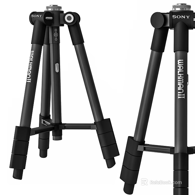Phone Tripod With Adjustable Legs And Stable Support For Mobile Devices 3d model 