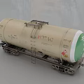 Phillips Hotlan Railroad Tank Car With Ladder Wheels And Identification Numbers