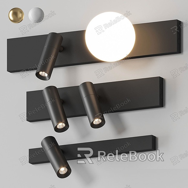 Light Luxury Wall Lamp model