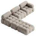 Modern Multiplayer Sofa 3d model