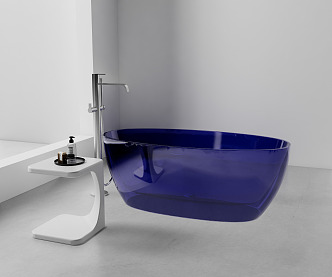 Acrylic Bathtub Modern Bathtub 3d model