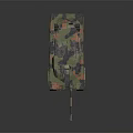 Modern Military Tank With Camouflage Paint And Armored Exterior Design