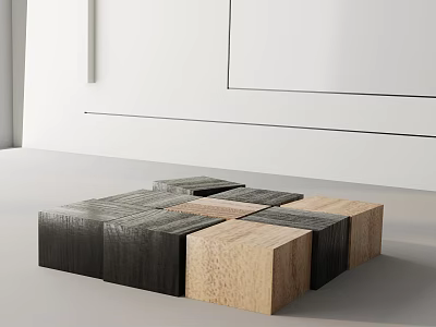 Modern coffee table 3d model