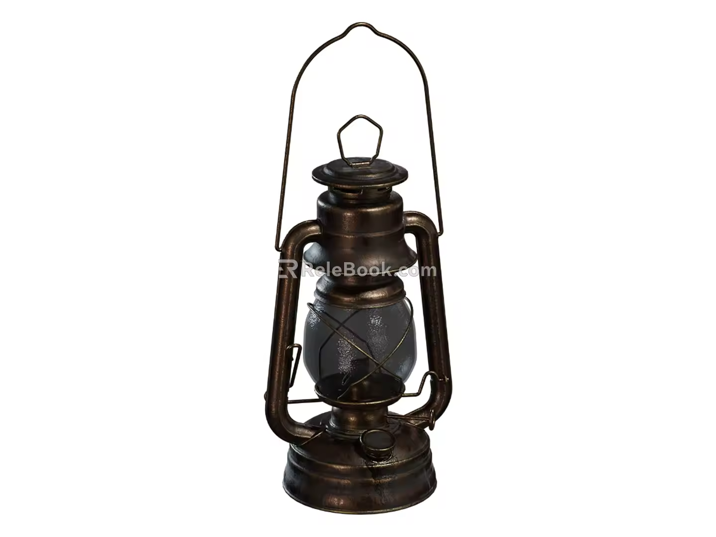 Lamp oil lamp kerosene lamp 3d model