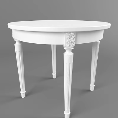 End View Desk 3d model