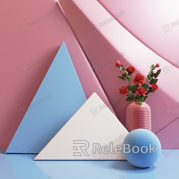 E-commerce product scene still life display table e-commerce beauty Chen model