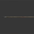 Three Traditional Long Shaft Weapons With Wooden Handles And Metal Heads