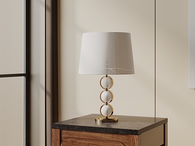 Modern table lamp 3d model