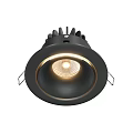 Modern Black And White LED Recessed Downlights For Home Ceiling Lighting