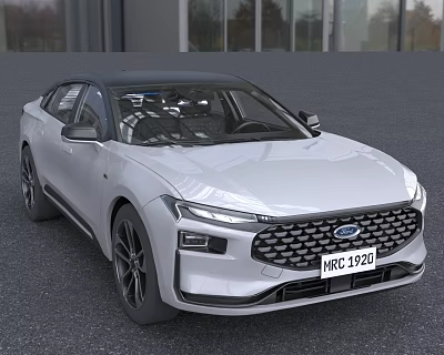 Hyundai Changan Ford Mondeo new energy vehicles 3d model