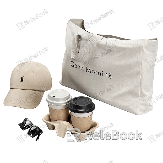 Handbag Paper Cup Decorative Ornaments model