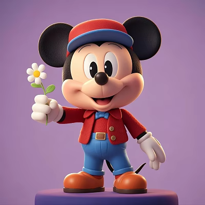 Mickey Mouse 3d model