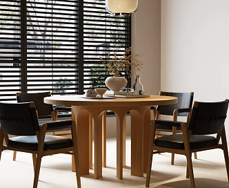 Modern Dining Table and Chair Combination Italian Dining Table and Chair Combination Dining Table and Chair Combination 3d model