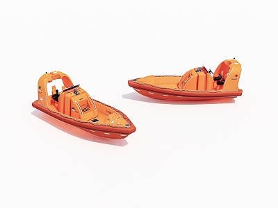 Lifeboat 3d model