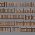 Various Decorative Wooden Fence Designs With Different Rail Patterns And Styles
