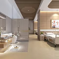 Institutional pension 3d model