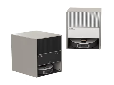 Smart Machines For Data Storage With Modern Design 3d model