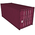 Container 3d model