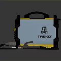 Professional Yellow And Black Welding Machine With Digital Display And Cables Clamps