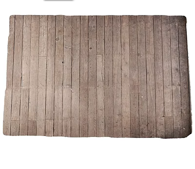 Natural Rustic Solid Wood Plank Floor Featuring Authentic Grain Texture For Interior 3d model