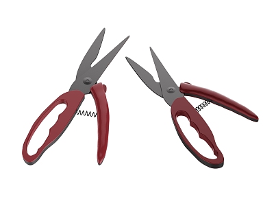 Industrial equipment Industrial scissors 3d model