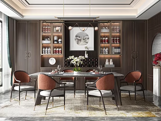 New Chinese Restaurant 3d model