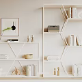 Modern Storage Rack 3d model