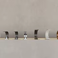 Variety Of Bathroom Faucets In Different Colors And Styles