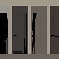 Stylish Hinged Doors With Multiple Designs And Colors For Modern Home Interior
