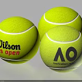 High Quality Wilson US Open and AO Australian Open Tennis Balls as Sports Equipment