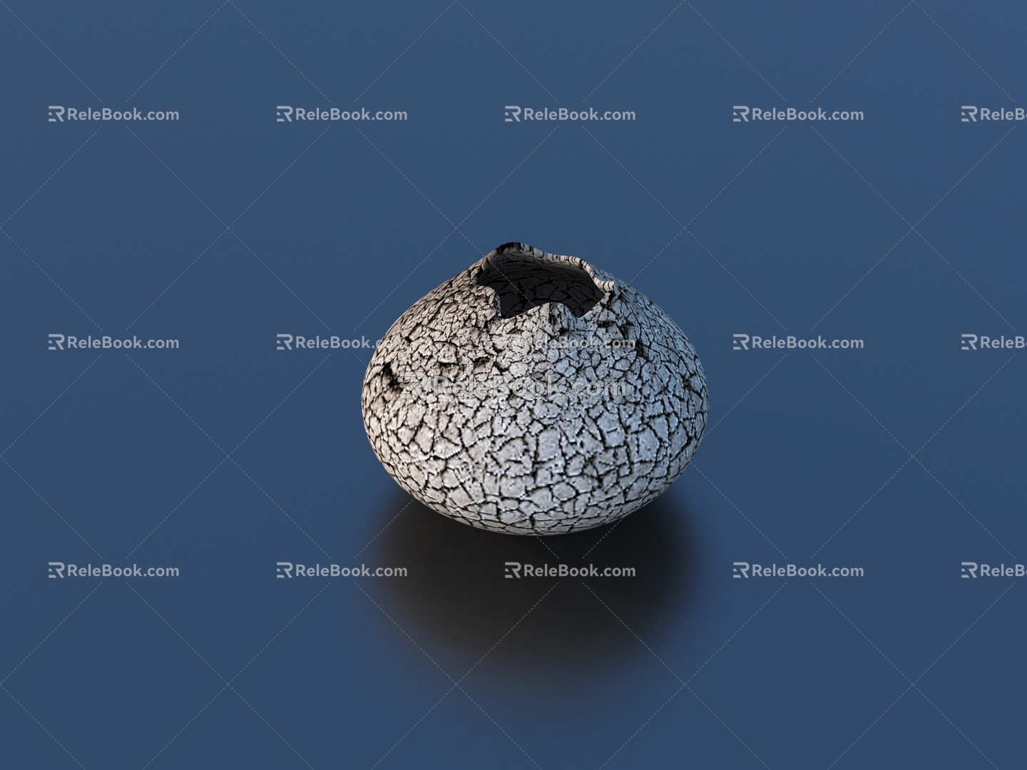 Antique pottery pot artifacts 3d model