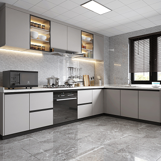 Modern Kitchen 3d model