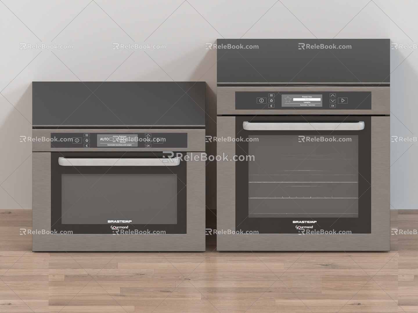 Oven Microwave Kitchen Appliances 3d model