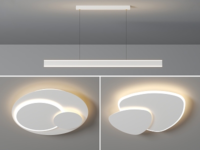 Modern lighting combination bedroom ceiling lamp model