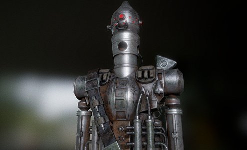 Weapon Robot 3d model