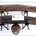 Elegant Musical Instruments And Premium Art Supplies Including Traditional Zither And Painting Tools