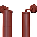 Modern Chain Design Wall Sconces With Long Hanging Metal Decor For Home Interior Lighting