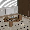 Middle Ancient Style Coffee Table 3d model