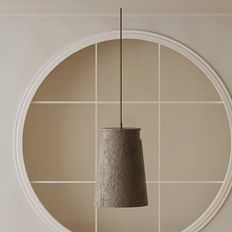 Modern chandelier 3d model