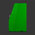 Green Electronic Device With Phone Handset Display Screen Keypad And Printing Function
