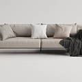 Modern Multiplayer Sofa 3d model