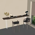 Bar stool 3d model