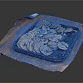 Assorted Cookies on Black Tray Served with Brown Paper on Dark Background
