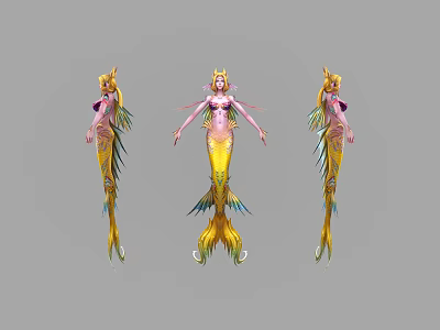 Modern Game Characters 3d model